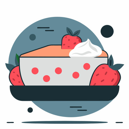 Enticing Delights: A Visual Journey into the World of Cream Cheeseのイラスト素材