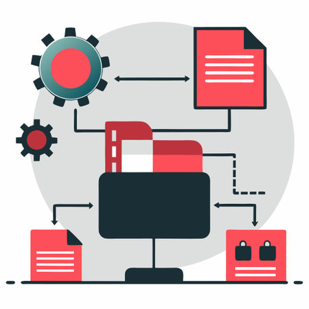 Visual Guide to Data Extraction: A Comprehensive Illustrationのイラスト素材