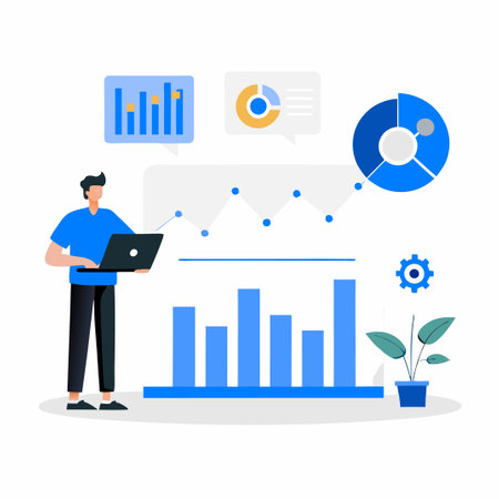 Understanding Statistics Concepts through Illustrated Examplesのイラスト素材