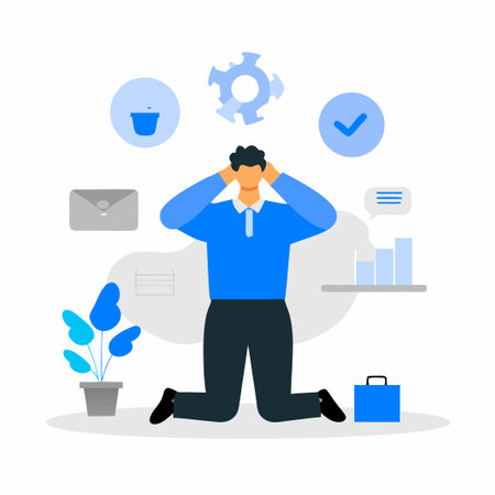 Manifestations of Stress: A Comprehensive Visualizationのイラスト素材