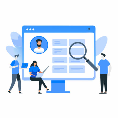 Visualizing User Experience Testing for Enhanced Digital Product Designのイラスト素材