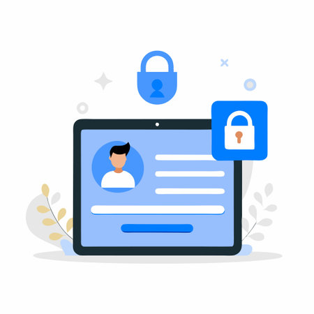 Modern Sign-In Concept Illustration with a Sleek Interface