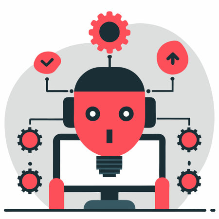 Advanced AI Integration Seamlessly Connecting the Digital and Physical Worldsのイラスト素材