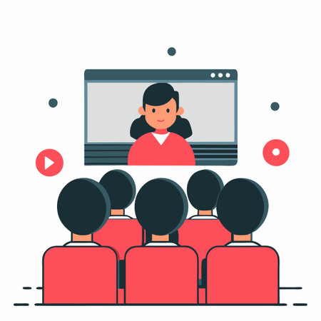 Audience Concept Illustration Visualizing Targeted Demographicsのイラスト素材