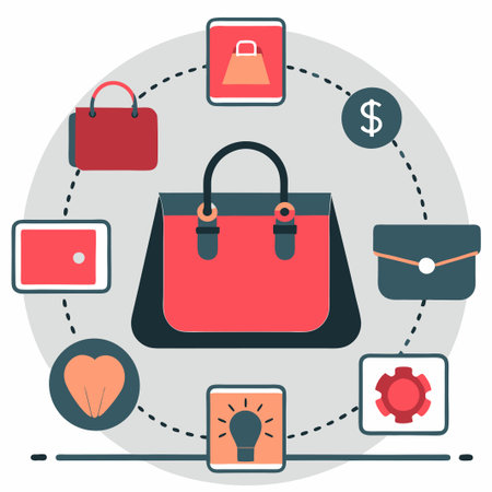 Creative Illustration Showcasing Brand Concept Development Processのイラスト素材