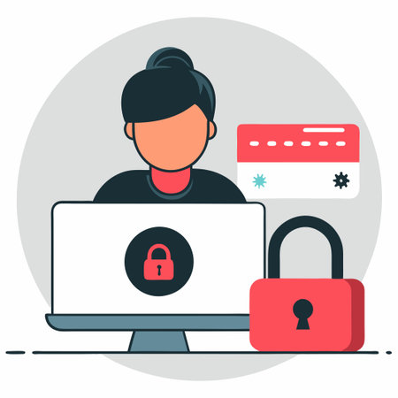 Forgot Password Concept Illustration: A Helping Hand in a Time of Needのイラスト素材