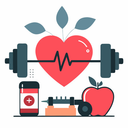 Illustrating the Pillars of a Healthy and Vibrant Lifestyleのイラスト素材