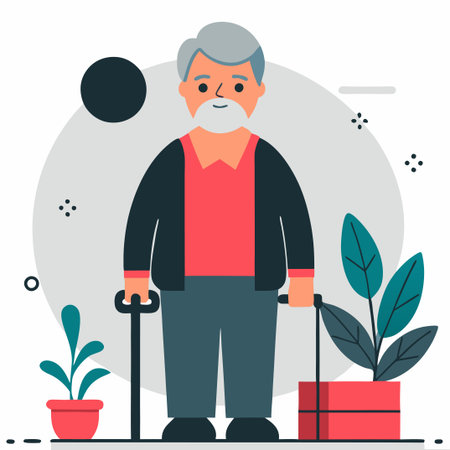 Life After Retirement: Embracing Freedom and New Beginningsのイラスト素材