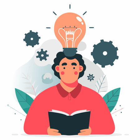 Innovative Thinkers Breaking Out of Conventional Boundsのイラスト素材