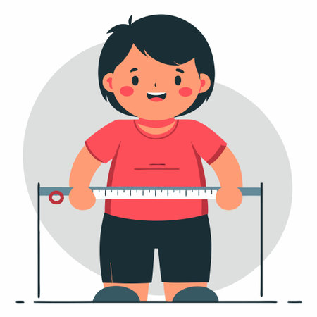 Measuring and Assessing Child Development Through Conceptual Illustrationsのイラスト素材