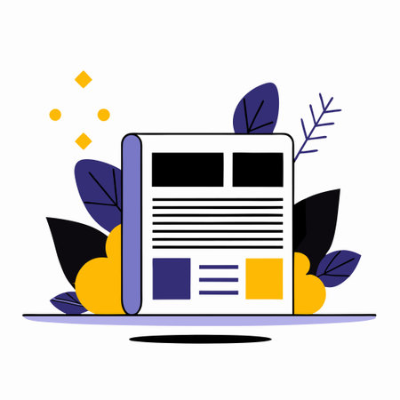 Flat design modern vector illustration concept of online education, e-learning, webinar, course, training.のイラスト素材