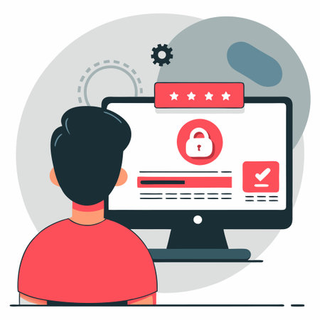 Intuitive Reset Password Process for Enhanced Account Securityのイラスト素材