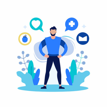 Resilience: The Key to Overcoming Challenges and Thrivingのイラスト素材