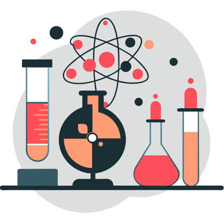 Depiction of a Scientific Principle through Visual Illustrationのイラスト素材