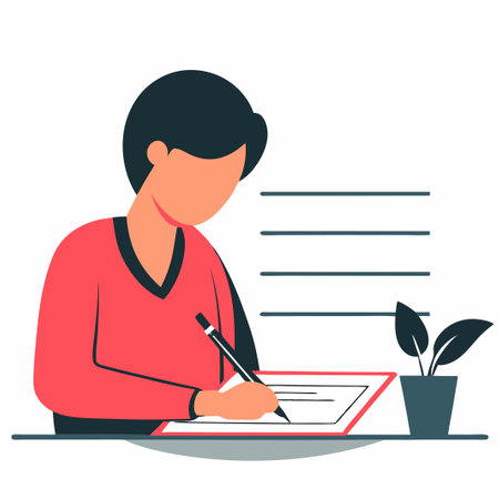 Professionals Signing a Contract to Seal an Agreementのイラスト素材