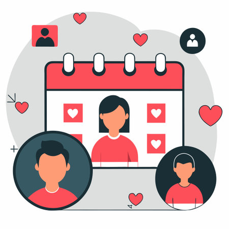 Social Media Day Concept: Connecting the World Through Digital Streamsのイラスト素材