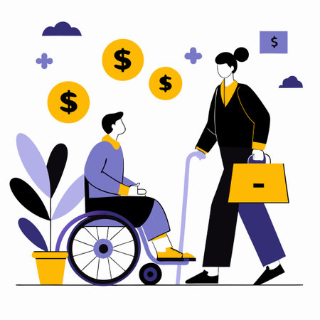 Social Security Benefits: An Overview of Retirement, Survivor, and Disability Paymentsのイラスト素材