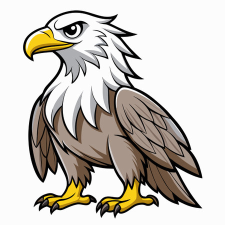 Intricate Eagle Coloring Page for Wildlife Enthusiasts