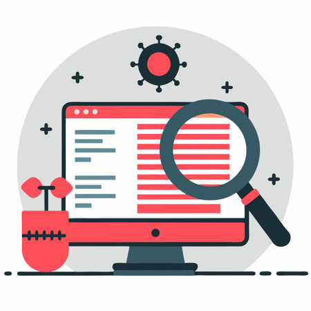 Flat design vector illustration concept of coronavirus, covid-19, quarantine, online shopping.のイラスト素材