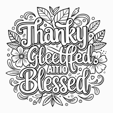 Thank you so much, hand drawn lettering. Vector illustration.のイラスト素材