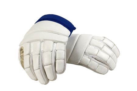 white gloves for hockeyの写真素材