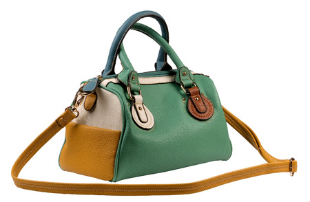 ladies leather bag designed for storing and carrying small things women and cosmeticsの写真素材