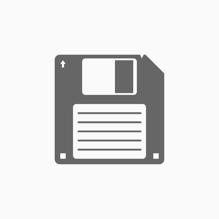 floppy disk iconのイラスト素材