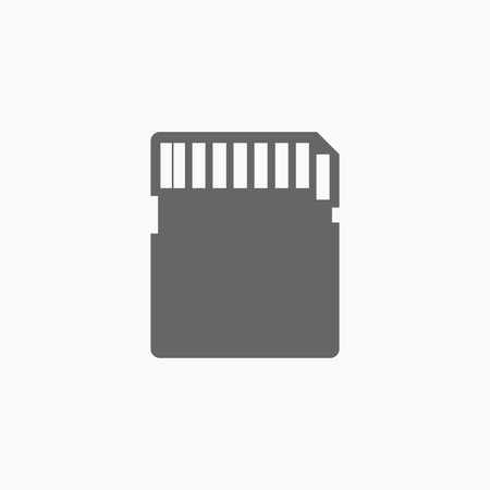 sd card iconのイラスト素材