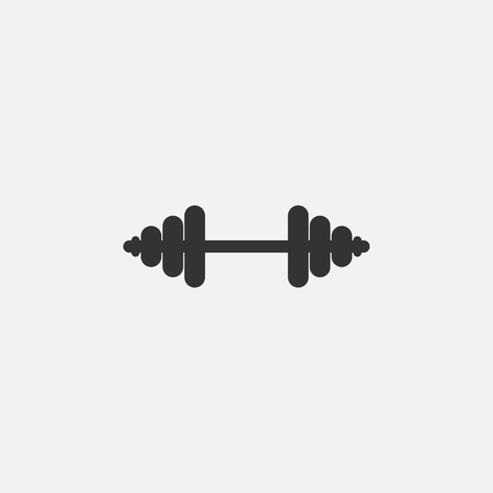 dumbbell iconのイラスト素材