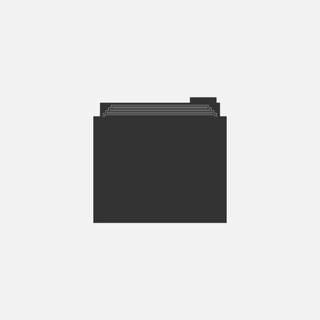 folder iconのイラスト素材