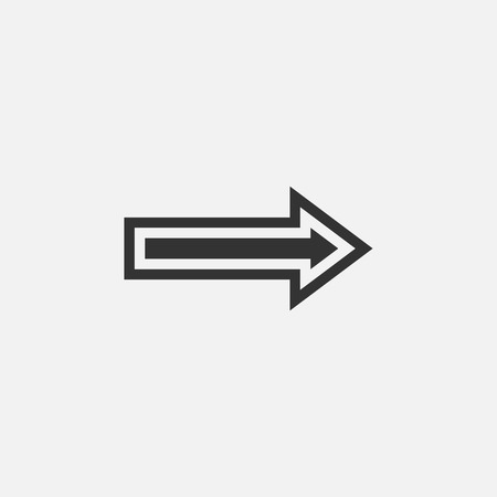 right arrow iconのイラスト素材