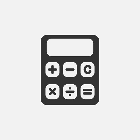 calculator iconのイラスト素材
