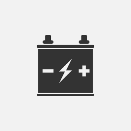 car battery iconのイラスト素材