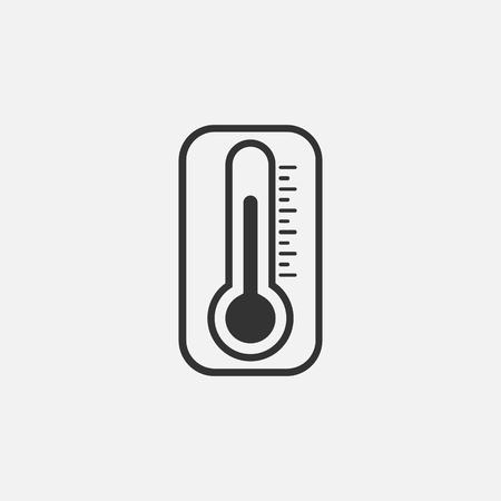 thermometer iconのイラスト素材