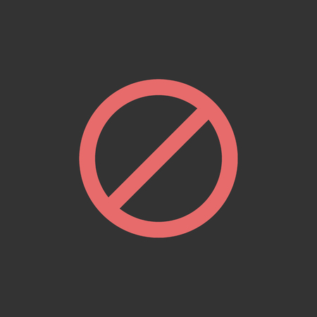 stop iconのイラスト素材