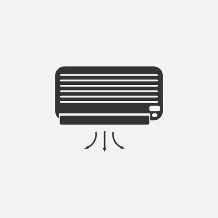 air conditioner iconのイラスト素材