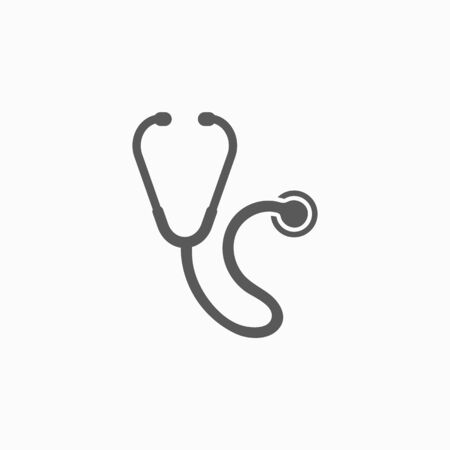 stethoscope iconのイラスト素材