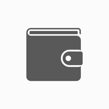 wallet iconのイラスト素材