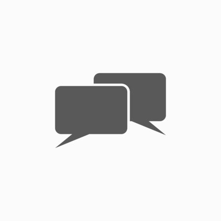 chat iconのイラスト素材