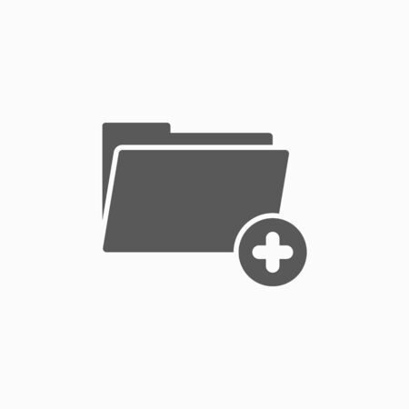 add folder iconのイラスト素材