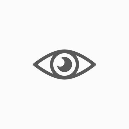 eye iconのイラスト素材