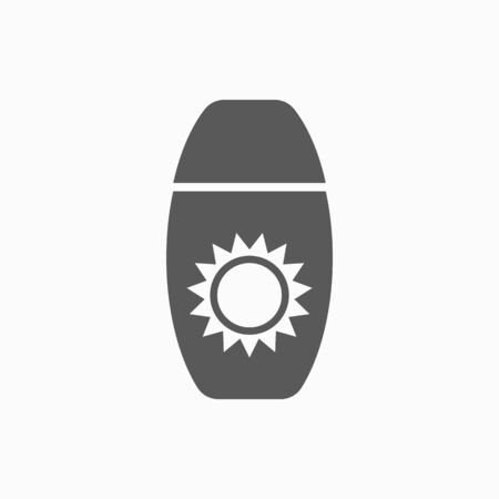 sunscreen iconのイラスト素材