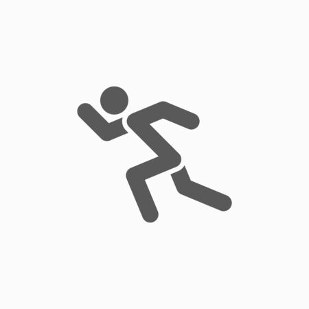running iconのイラスト素材