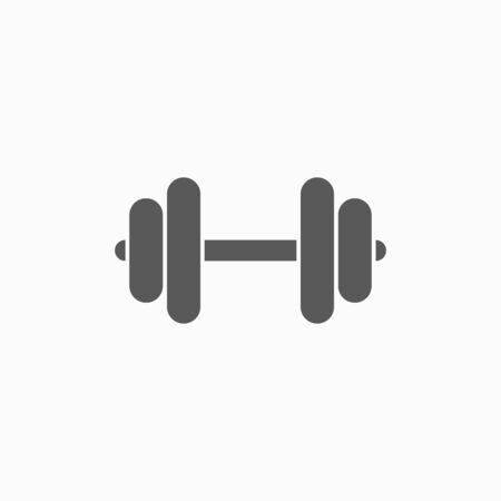 dumbbell iconのイラスト素材