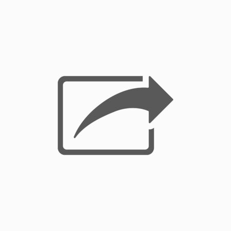 share iconのイラスト素材