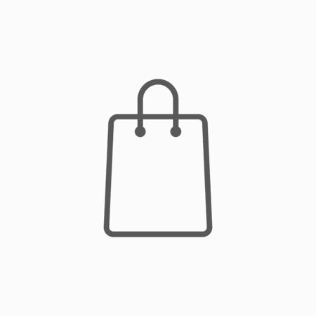 shopping bag iconのイラスト素材