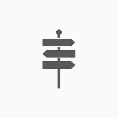 signpost iconのイラスト素材