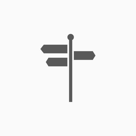 signpost iconのイラスト素材