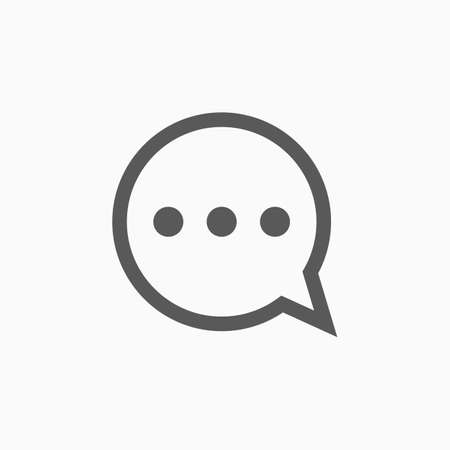 comment iconのイラスト素材