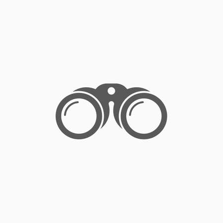 binoculars iconのイラスト素材